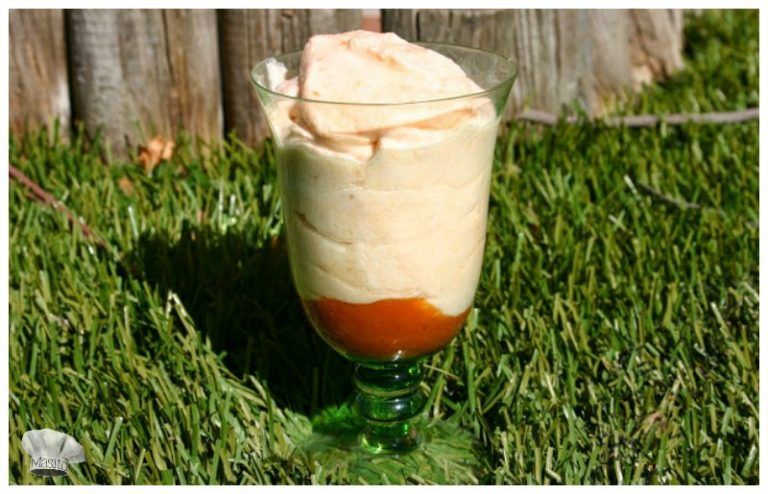 Mousse de albaricoque, receta casera de La cocina de Masito