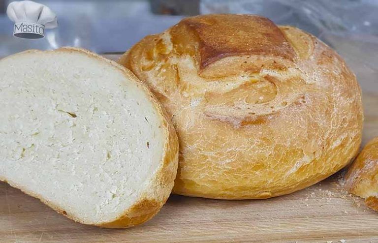 Pan en bolsa rápido con harina común