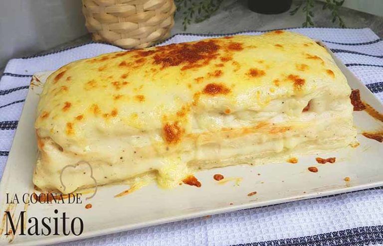 Pastel de jamon y queso