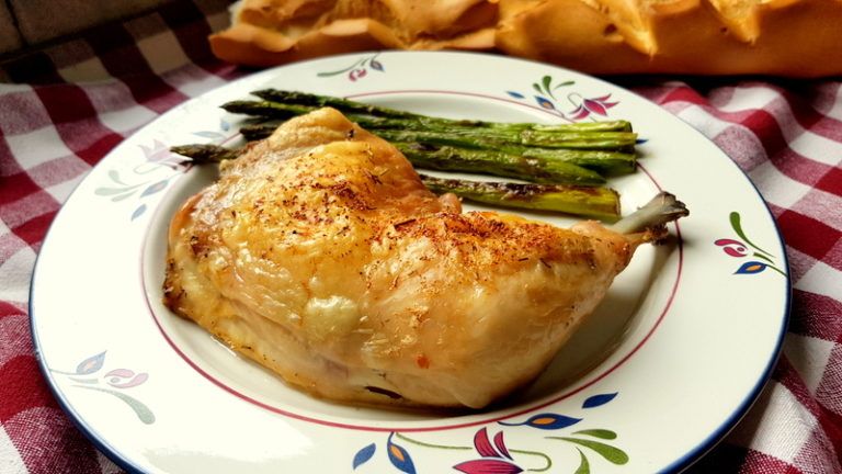 Pollo asado facil