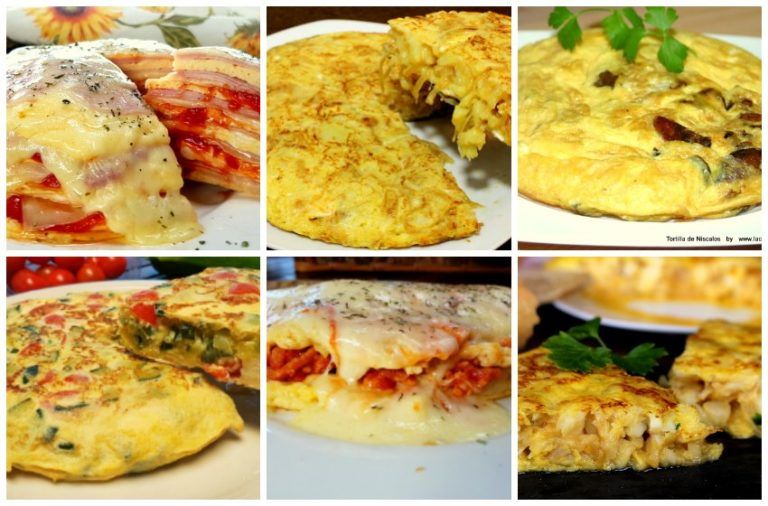Recetas de tortillas