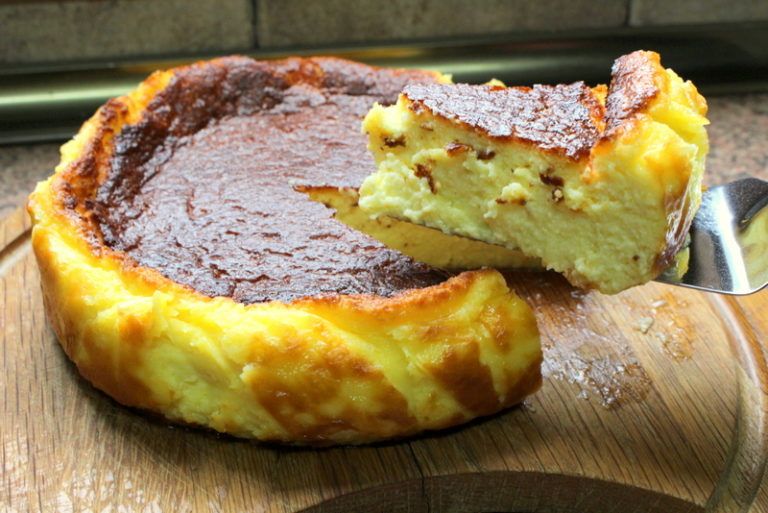 tarta de queso casera