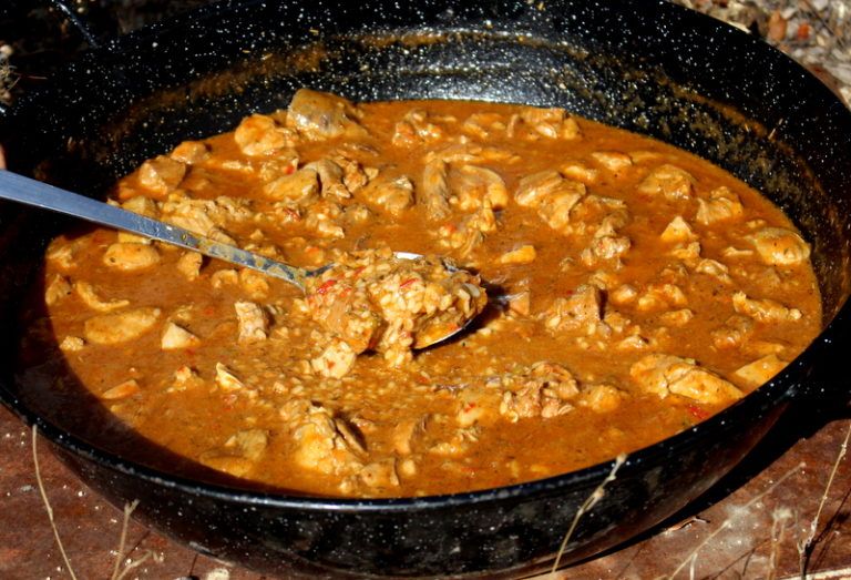 caldereta de cordero con arroz