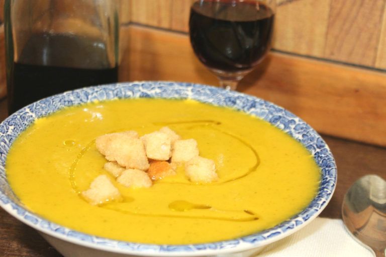 crema de calabacin