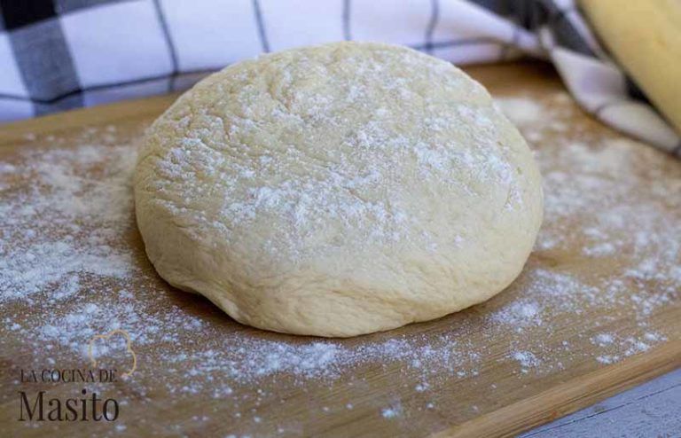 masa de pizza casera