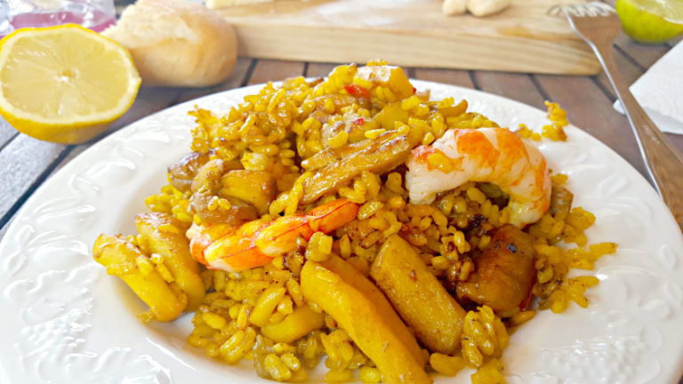 Paella mixta