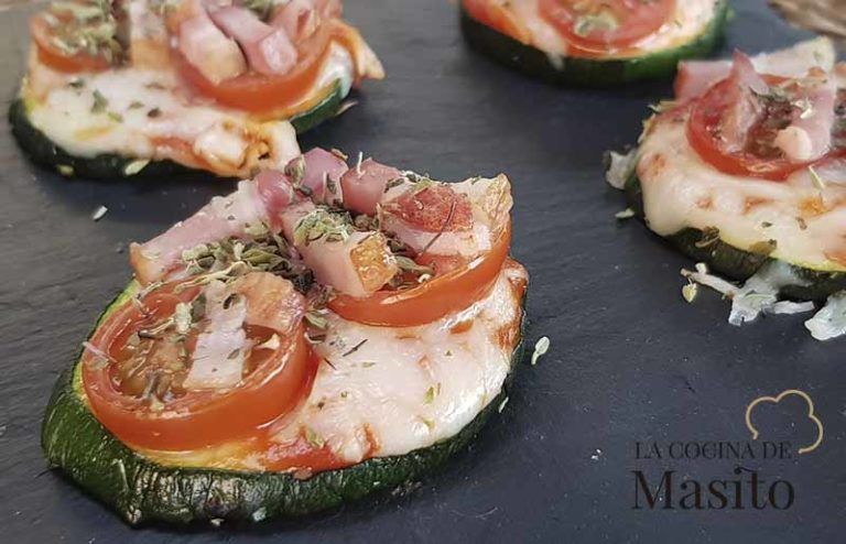pizza de calabacin