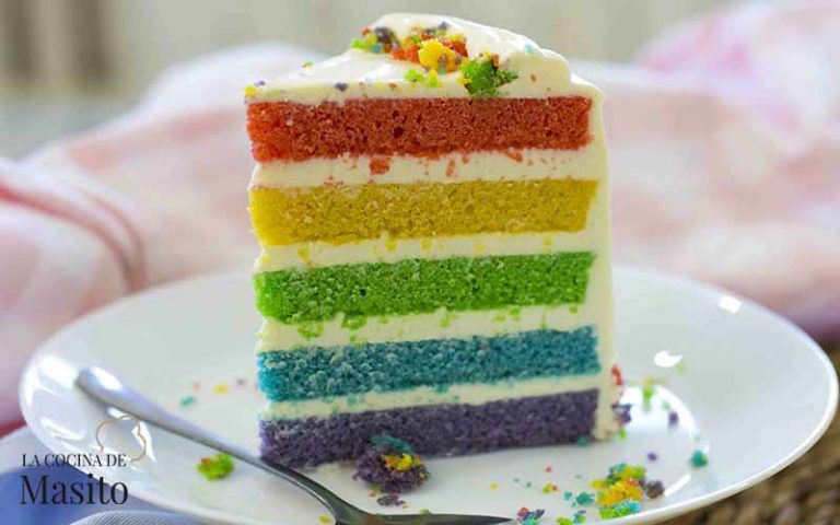 tarta arco iris